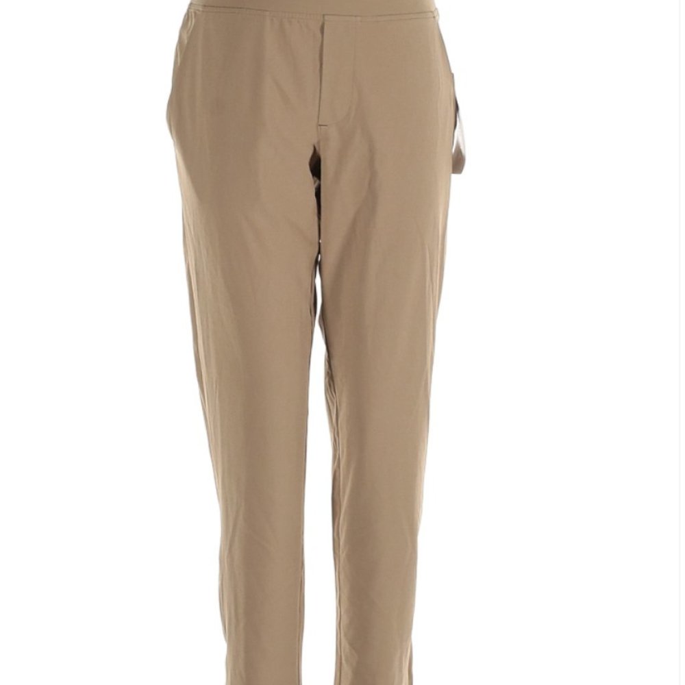 Athleta Brooklyn Ankle Pants Khaki Tan